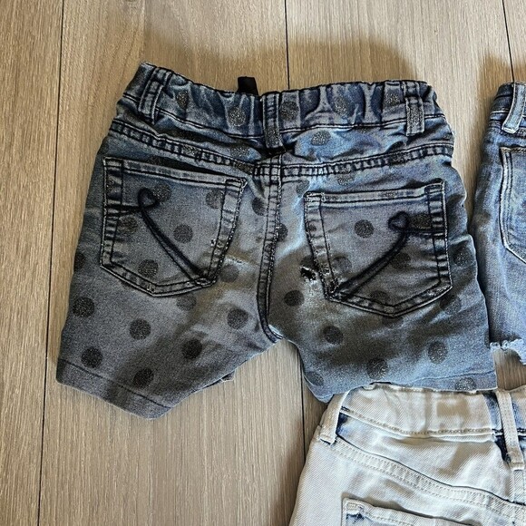 Hudson|Old Navy| Children’s Place Girls Jean Shorts size 6/7 Lot Of 3 - Picture 12 of 14